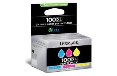 LEXMARK NO 100 3 PACK COLOUR INK CART LEXMARK NO 100 3 PACK COLOUR INK CART